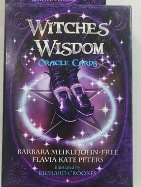 Witches’ Wisdom Oracle Cards Deck Barbara Meiklejohn-Free